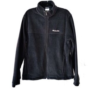 Columbia Men’s Black Full Zip Fleece Jacket